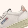 CESTA MEDALISTA BAJA EN CUIR BLANC ET ROSE CESTA MEDALISTA BAJA EN CUIR BLANC ET ROSE