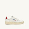 CESTA MEDALISTA BAJA EN CUIR BLANC ET ROUGE CESTA MEDALISTA BAJA EN CUIR BLANC ET ROUGE