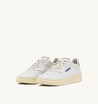 CESTA MEDALISTA BAJA EN CUIR BLANC ET SANDSTORM