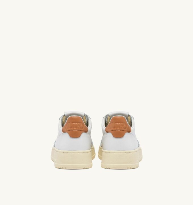 CESTA MEDALISTA BAJA EN CUIR BLANC ET SANDSTORM CESTA MEDALISTA BAJA EN CUIR BLANC ET SANDSTORM