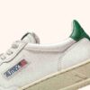 CESTA MEDALISTA BAJA EN CUIR BLANC ET VERT CESTA MEDALISTA BAJA EN CUIR BLANC ET VERT