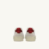 CESTA MEDALISTA BAJA EN CUIR BLANCET ROUGE ET DAIM BEIGE CESTA MEDALISTA BAJA EN CUIR BLANCET ROUGE ET DAIM BEIGE