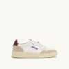 CESTA MEDALISTA LOW EN DAIM ET CUIR BLANC ET BURGUNDY CESTA MEDALISTA LOW EN DAIM ET CUIR BLANC ET BURGUNDY