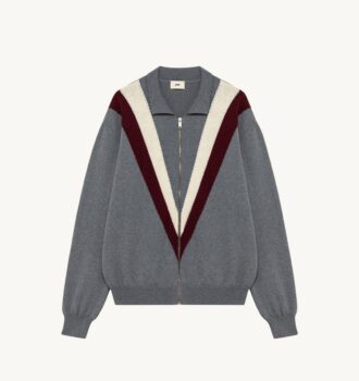 CHAQUETA CAMISA DE LANA DE PUNTO UNISEX