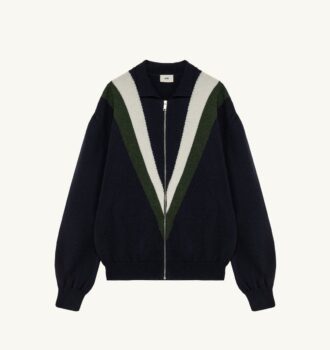 CHAQUETA CAMISA DE LANA DE PUNTO UNISEX