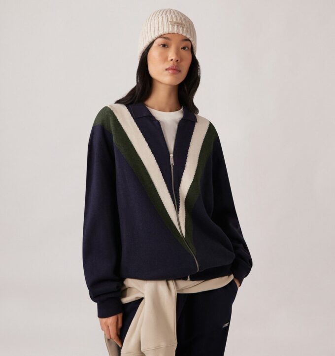 CHAQUETA CAMISA DE LANA DE PUNTO UNISEX CHAQUETA CAMISA DE LANA DE PUNTO UNISEX