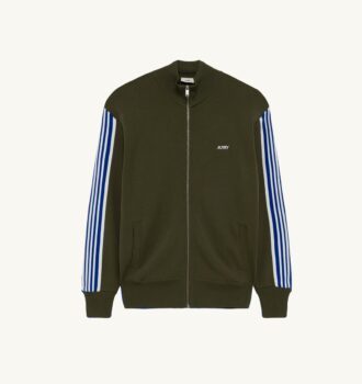 CHAQUETA DE TENIS DE PUNTO CON VISCOSA Y CREMALLERA PARA HOMBRE