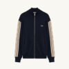 CHAQUETA DE TENIS DE PUNTO CON VISCOSA Y CREMALLERA PARA HOMBRE