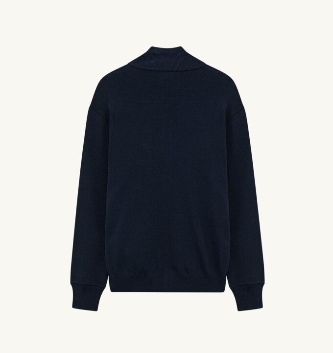 CHAQUETA DE TENIS DE PUNTO CON VISCOSA Y CREMALLERA PARA HOMBRE