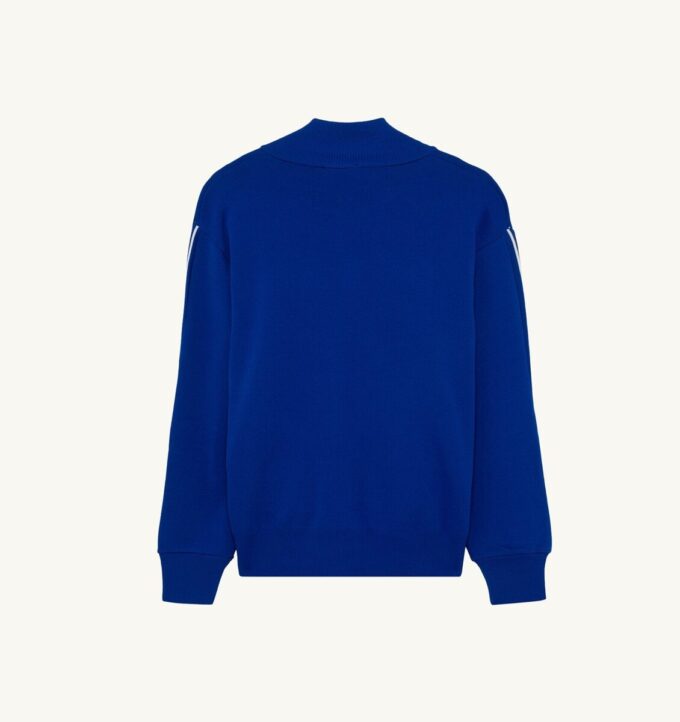CHAQUETA DE TENIS DE PUNTO CON VISCOSA Y CREMALLERA PARA HOMBRE