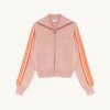 CHAQUETA DE TENIS DE PUNTO DE VISCOSA CON CREMALLERA PARA MUJER