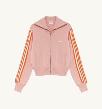 CHAQUETA DE TENIS DE PUNTO DE VISCOSA CON CREMALLERA PARA MUJER