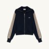 CHAQUETA DE TENIS DE PUNTO DE VISCOSA CON CREMALLERA PARA MUJER