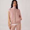 CHAQUETA DE TENIS DE PUNTO DE VISCOSA CON CREMALLERA PARA MUJER