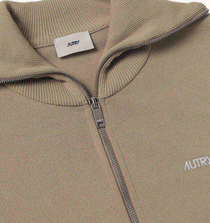 CHAQUETA DE TENIS DE PUNTO DE VISCOSA CON CREMALLERA PARA MUJER