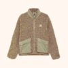 CHAQUETA UNISEX TEDDY EDELWEISS CON CREMALLERA CHAQUETA UNISEX TEDDY EDELWEISS CON CREMALLERA