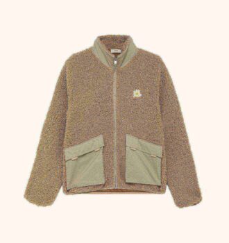 CHAQUETA UNISEX TEDDY EDELWEISS CON CREMALLERA