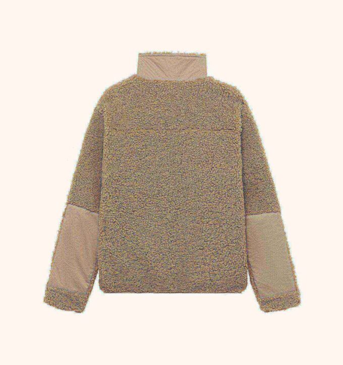 CHAQUETA UNISEX TEDDY EDELWEISS CON CREMALLERA CHAQUETA UNISEX TEDDY EDELWEISS CON CREMALLERA