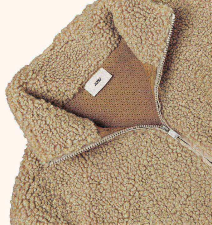 CHAQUETA UNISEX TEDDY EDELWEISS CON CREMALLERA CHAQUETA UNISEX TEDDY EDELWEISS CON CREMALLERA