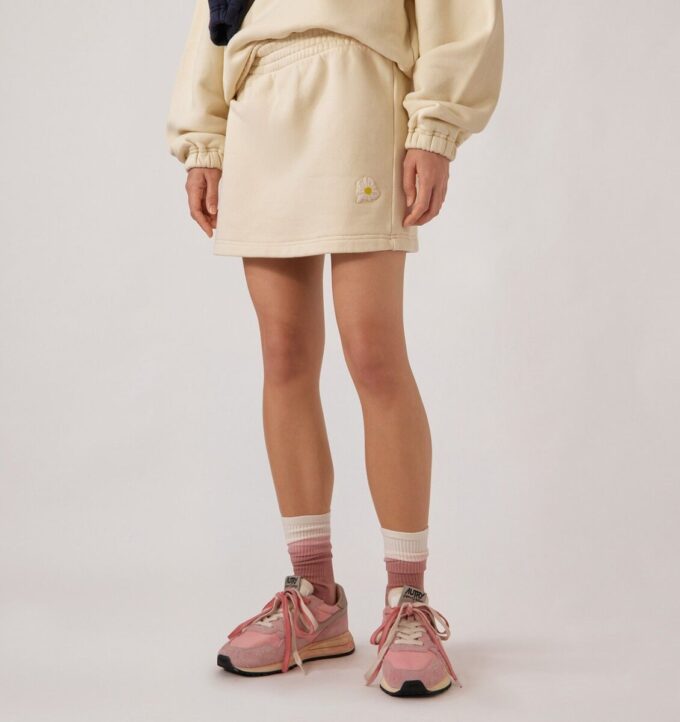 FALDA CON PARCHE EDELWEISS MUJER