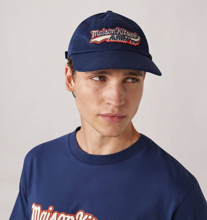 GORRA DE BÉISBOL UNISEX AUTRY CON LOGO ‘MAISON KITSUNÉ’ GORRA DE BÉISBOL UNISEX AUTRY CON LOGO ‘MAISON KITSUNÉ’