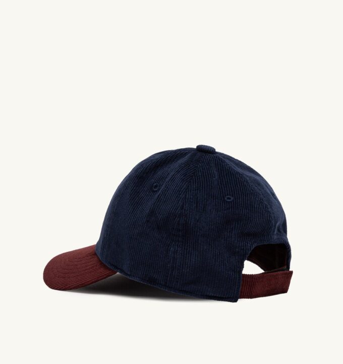GORRA DE BÉISBOL UNISEX BICOLOR CON LOGO BORDADO