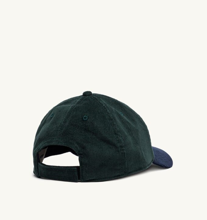 GORRA DE BÉISBOL UNISEX BICOLOR CON LOGO BORDADO