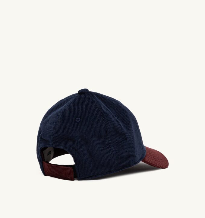 GORRA DE BÉISBOL UNISEX BICOLOR CON LOGO BORDADO