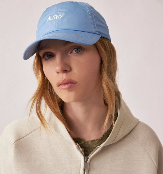 GORRA DE BÉISBOL UNISEX DE NYLON CON LOGO BORDADO