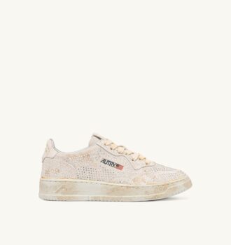 MEDALIST LOW ‘CRYSTAL’ ZAPATILLAS CON MICRO DIAMANTES BLANCAS