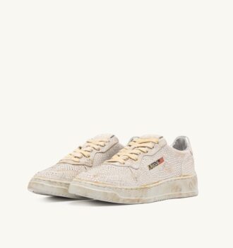 MEDALIST LOW ‘CRYSTAL’ ZAPATILLAS CON MICRO DIAMANTES BLANCAS