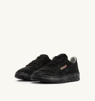 MEDALIST LOW ‘CRYSTAL’ ZAPATILLAS CON MICRO DIAMANTES NEGRAS