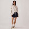 PANTALÓN CORTO CON LOGO AUTRY BORDADO PARA MUJER PANTALÓN CORTO CON LOGO AUTRY BORDADO PARA MUJER