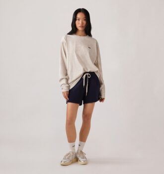 PANTALÓN CORTO CON LOGO AUTRY BORDADO PARA MUJER