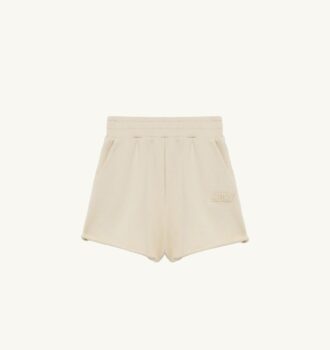 PANTALÓN CORTO CON LOGO TONAL PARA MUJER