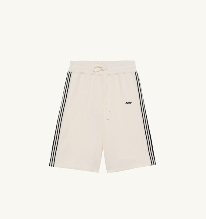 PANTALÓN CORTO DE VISCOSA DE TENIS DE PUNTO PARA HOMBRE