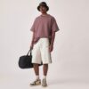 PANTALÓN CORTO DE VISCOSA DE TENIS DE PUNTO PARA HOMBRE
