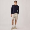 PANTALÓN CORTO PARA HOMBRE CON EL LOGO DE AUTRY BORDADO