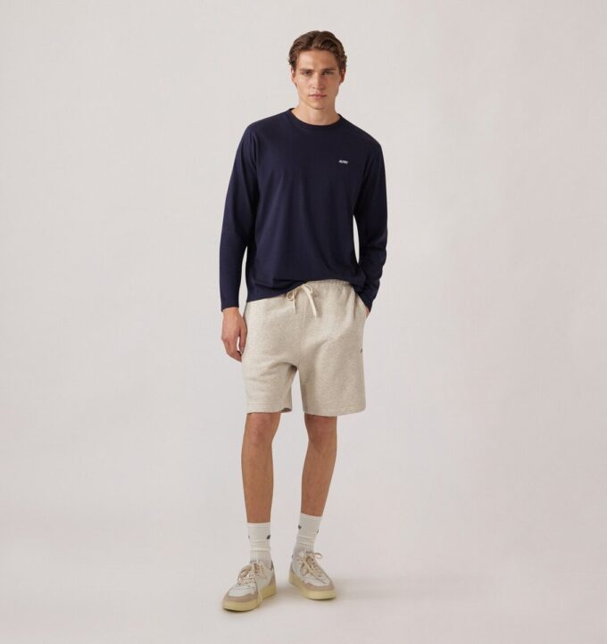 PANTALÓN CORTO PARA HOMBRE CON EL LOGO DE AUTRY BORDADO