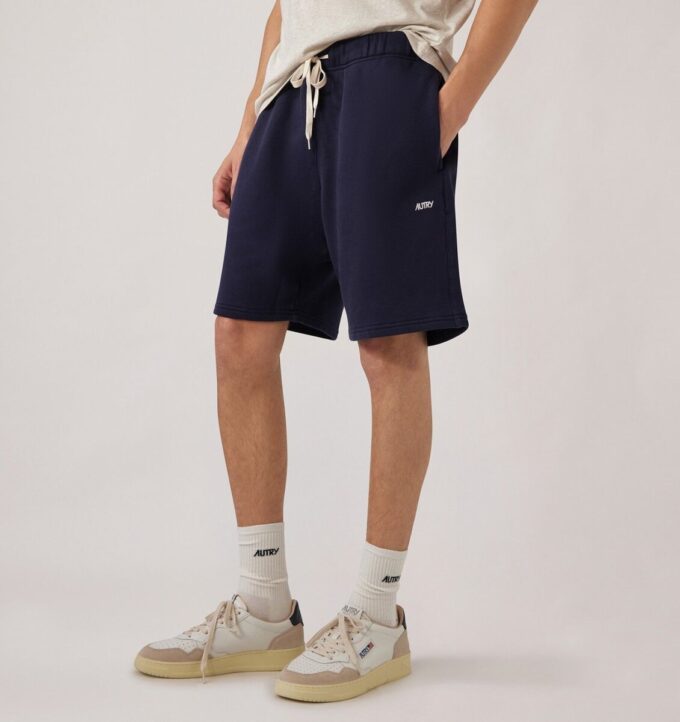 PANTALÓN CORTO PARA HOMBRE CON EL LOGO DE AUTRY BORDADO