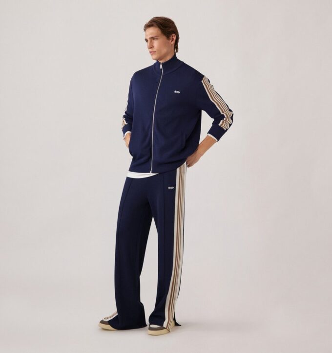 PANTALÓN DE PUNTO DE VISCOSA PARA HOMBRE