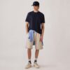 PANTALONES CORTOS DEPORTIVOS CON LOGO TONAL PARA HOMBRE