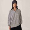 POLO UNISEX DE MANGA LARGA CON LOGO TONAL Y ESTAMPADO DE GOFRE POLO UNISEX DE MANGA LARGA CON LOGO TONAL Y ESTAMPADO DE GOFRE