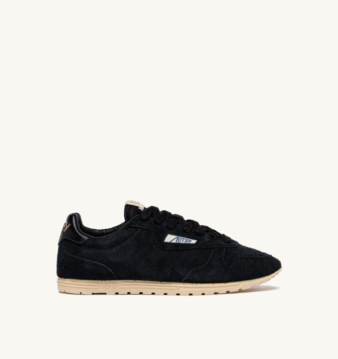 SNEAKERS WINDSPIN DE ANTE NEGRO SNEAKERS WINDSPIN DE ANTE NEGRO
