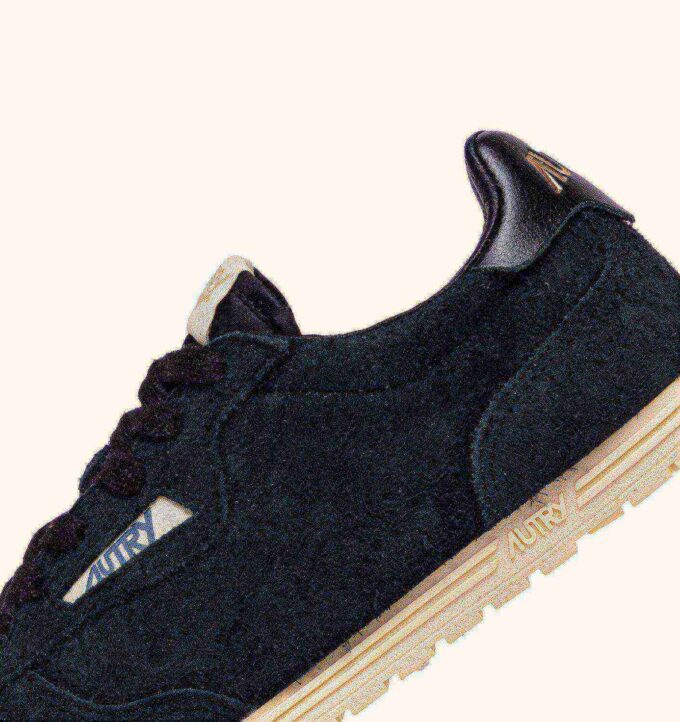 SNEAKERS WINDSPIN DE ANTE NEGRO SNEAKERS WINDSPIN DE ANTE NEGRO