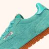 SNEAKERS WINDSPIN DE ANTE TURQUESA