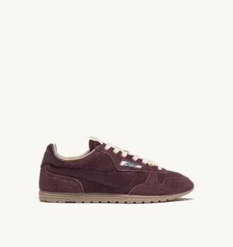 SNEAKERS WINDSPIN DE ANTE Y PIEL AMARONE
