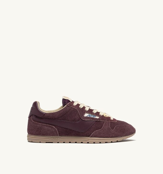 SNEAKERS WINDSPIN DE ANTE Y PIEL AMARONE SNEAKERS WINDSPIN DE ANTE Y PIEL AMARONE