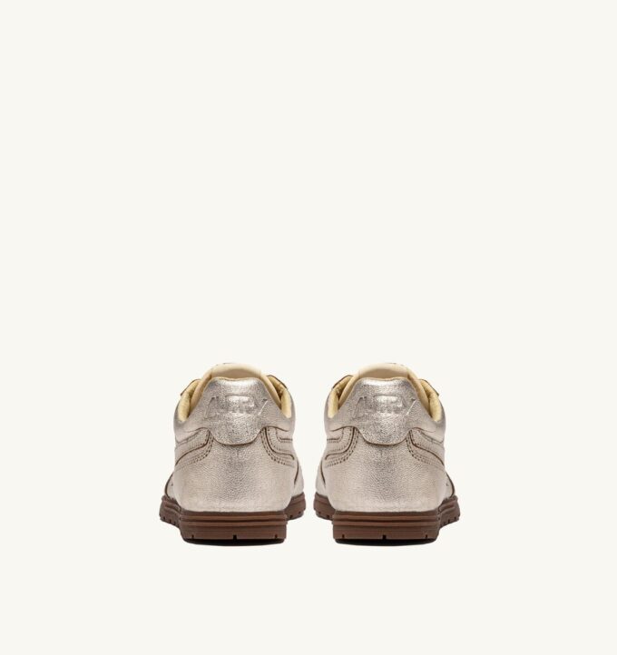 SNEAKERS WINDSPIN DE PIEL LAMINADA PLATINO SNEAKERS WINDSPIN DE PIEL LAMINADA PLATINO