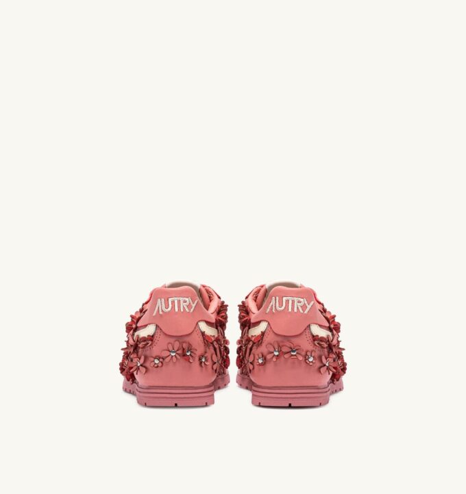 SNEAKERS WINDSPIN FLORES DE PIEL LANGOSTA BISQUE